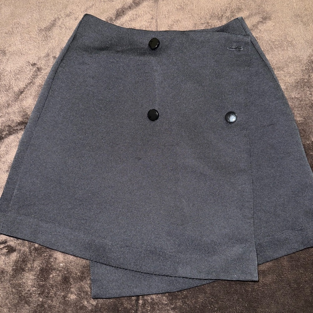Elegant Gray Women's Skirt